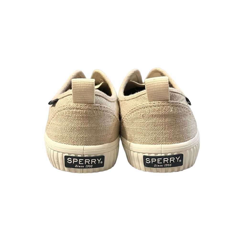 Sperry Crest Creeper Cvo Tan Slip On Canvas Sneak… - image 7